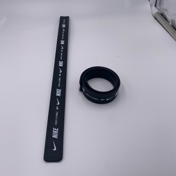 Nike W AF1 Sage Hi "Black/Black-White" - Picture 8 of 8